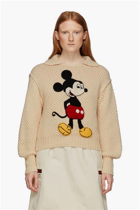 gucci micky sweater|gucci backpack mickey mouse.